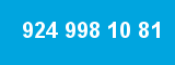 924 998 10 81